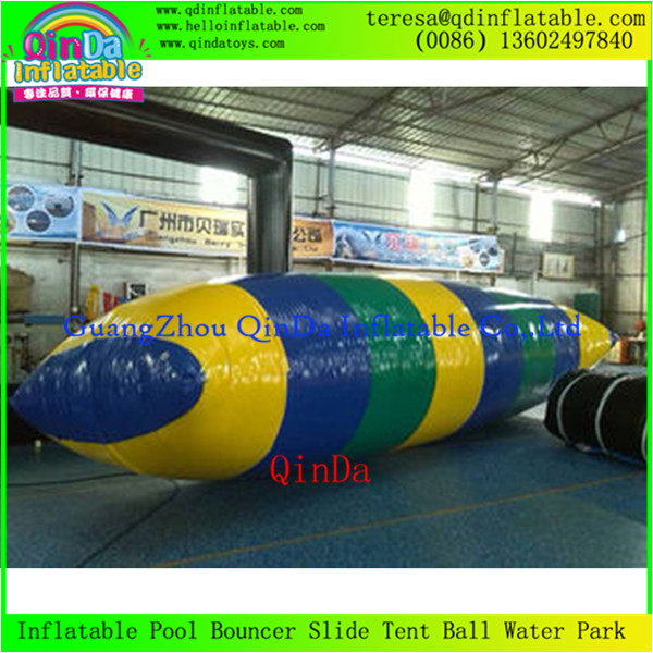 Hot Sale 0.9mm Thickness PVC Tarpaulin Jumping Pillow Water Air bag Inflatable Blob