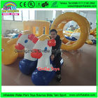 Edurable 1.5m Long Inflatable My Little Pony Yellow 0.18mm Pony Chair For  Playground Equipment