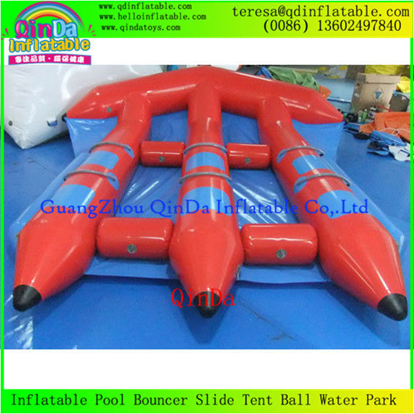 Top Quality Water Sled  Fly Fish Boat  Adult Sports Game Flying Boat Tubes Surfing